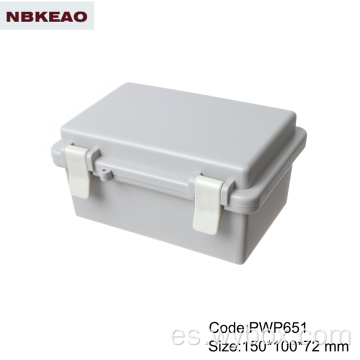 Caja para exteriores IP65 impermeable nema 4x caja para exteriores caja de abs caja de plástico electrónica caja de conexiones impermeable PWP651